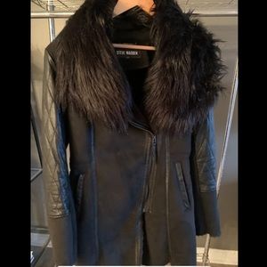 Steve Madden suede pea coat